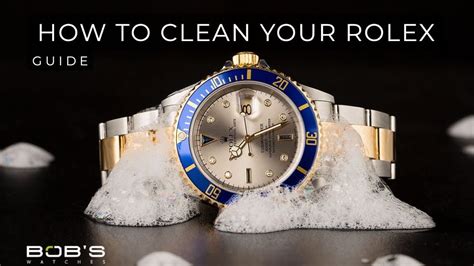 how to clean a rolex dial|rolex cleaning and polishing.